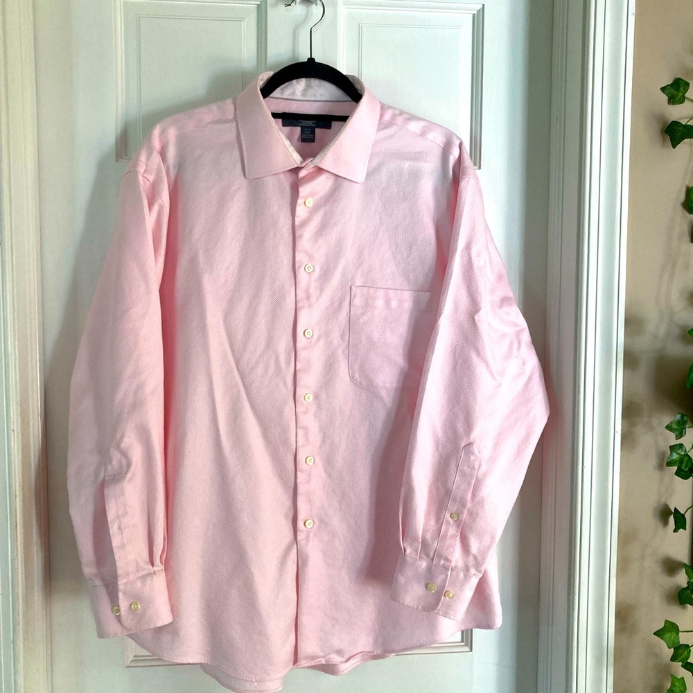 Men’s button down dress shirt.